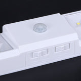 LED Motion Sensor Light Photosensitive Cabinet Lighting Infrared Induction Night Lamp White