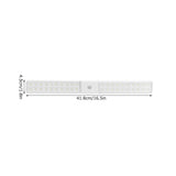 LED Motion Sensor Light Photosensitive Cabinet Lighting Infrared Induction Night Lamp White