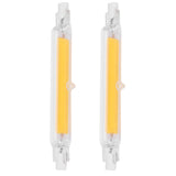 2Pcs R7S Light Bulb COB 15W Double Ended Light Source 118mm Flood Light Accessory 220VWarm White 3000K