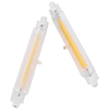 2Pcs R7S Light Bulb COB 15W Double Ended Light Source 118mm Flood Light Accessory 220VWarm White 3000K