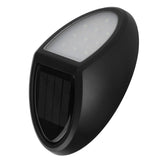 Solar Power Light IP65 Waterproof Wall Lamp for Garden Patio Balcony Decoration White Light - Side View