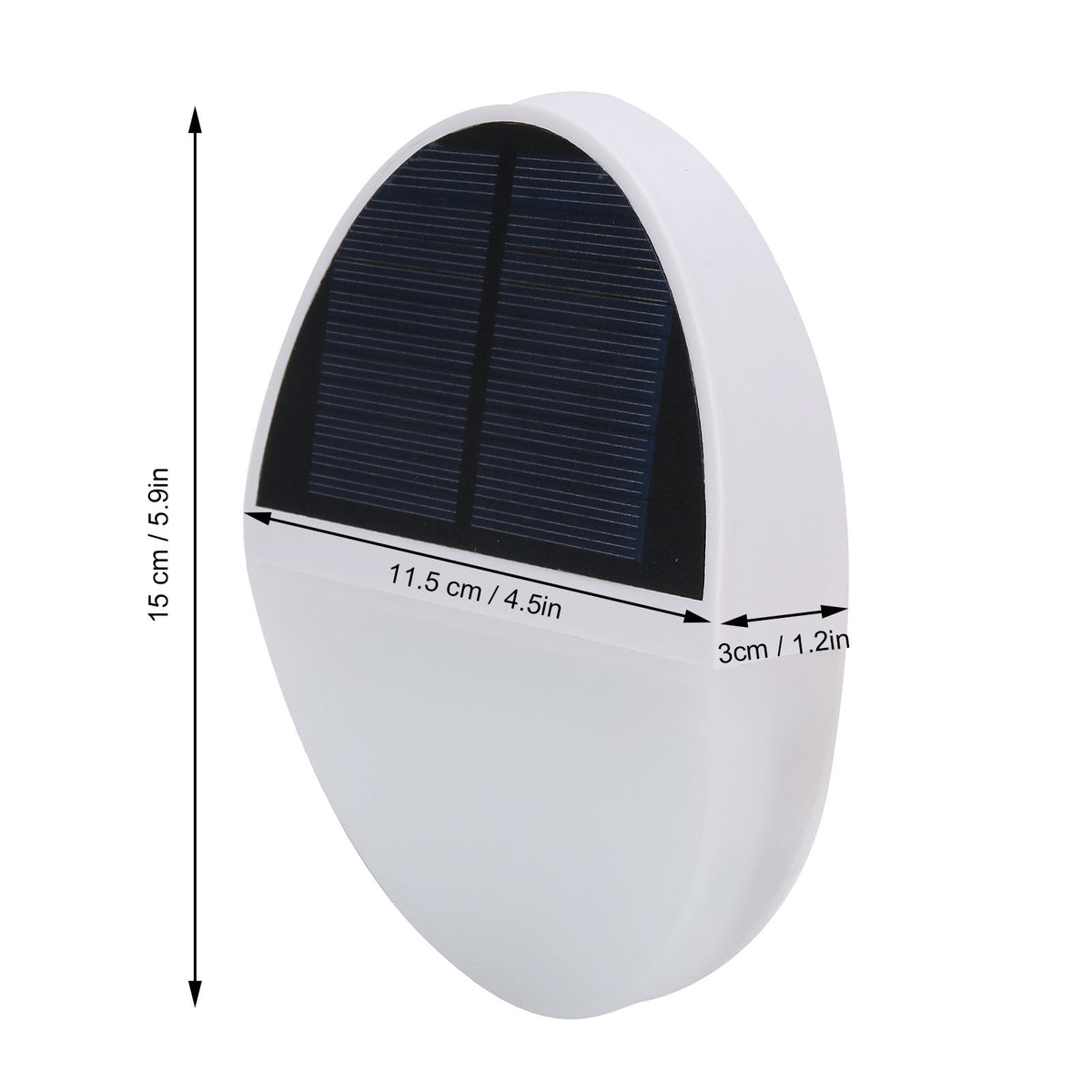 159LED Solar Wall Light IP65 Waterproof Solar Charging Induction Outdoor Yard Light