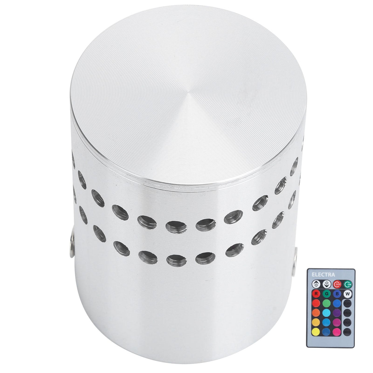 3W RGB Spiral LED Wall Light Ceiling Lamp Remote Control Wall Lamp for Hallway AC 85-265V