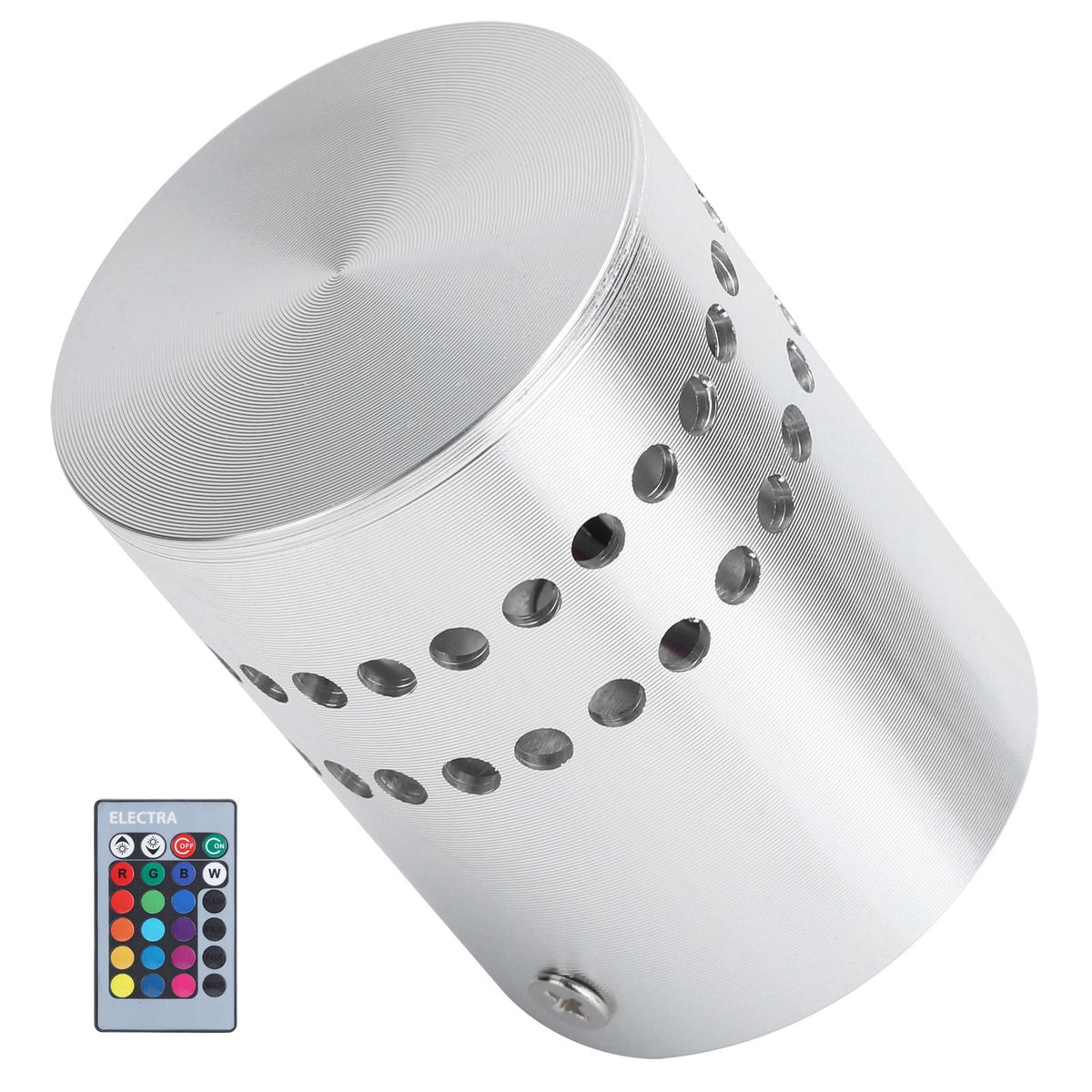 3W RGB Spiral LED Wall Light Ceiling Lamp Remote Control Wall Lamp for Hallway AC 85-265V