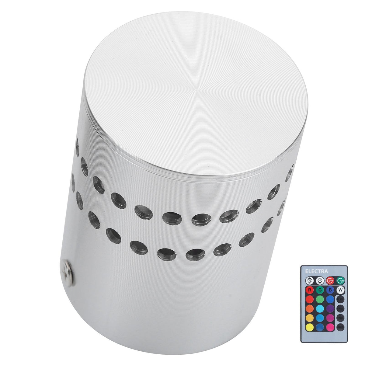 3W RGB Spiral LED Wall Light Ceiling Lamp Remote Control Wall Lamp for Hallway AC 85-265V