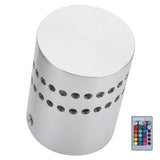3W RGB Spiral LED Wall Light Ceiling Lamp Remote Control Wall Lamp for Hallway AC 85-265V - Close-Up Angle