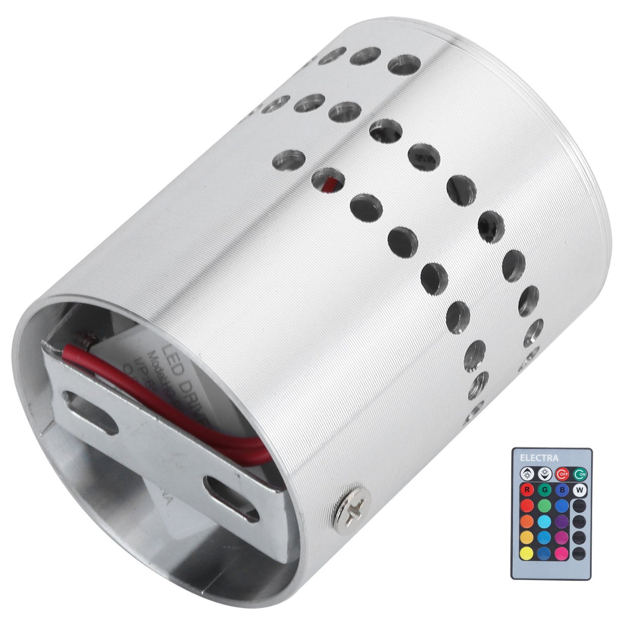 3W RGB Spiral LED Wall Light Ceiling Lamp Remote Control Wall Lamp for Hallway AC 85-265V