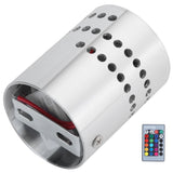 3W RGB Spiral LED Wall Light Ceiling Lamp Remote Control Wall Lamp for Hallway AC 85-265V - Low Angle