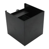 12W LED Wall Light Outdoor IP65 Waterproof Square Wall Lamp Garden Decorative Lighting Lamp - Front View