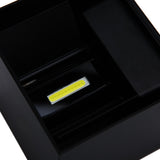 12W LED Wall Light Outdoor IP65 Waterproof Square Wall Lamp Garden Decorative Lighting Lamp