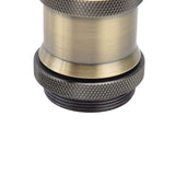 2PCS Vintage Lamp Socket Retro Aluminum Lamp Holder DIY Accessories for E26/27 Vintage BulbsGreen Bronze
