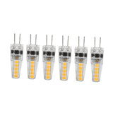 10pcs G4 LED Bulbs 2W Bi Pin Base Dimmable Bulbs for Chandelier Ceiling Lamp Table Lamp Warm White 3000K AC 12‑24V