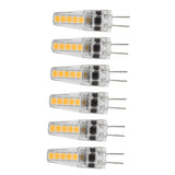 10pcs G4 LED Bulbs 2W Bi Pin Base Dimmable Bulbs for Chandelier Ceiling Lamp Table Lamp Warm White 3000K AC 12‑24V