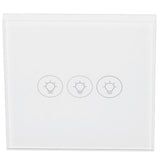 WiFi Touch Light Switch Voice Control Dimmable Smart Wall Touch Switch with Timer for Tuya 90‑250V