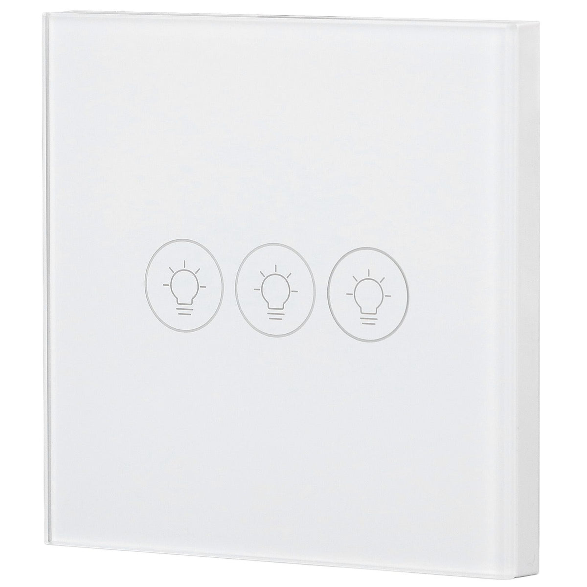 WiFi Touch Light Switch Voice Control Dimmable Smart Wall Touch Switch with Timer for Tuya 90‑250V