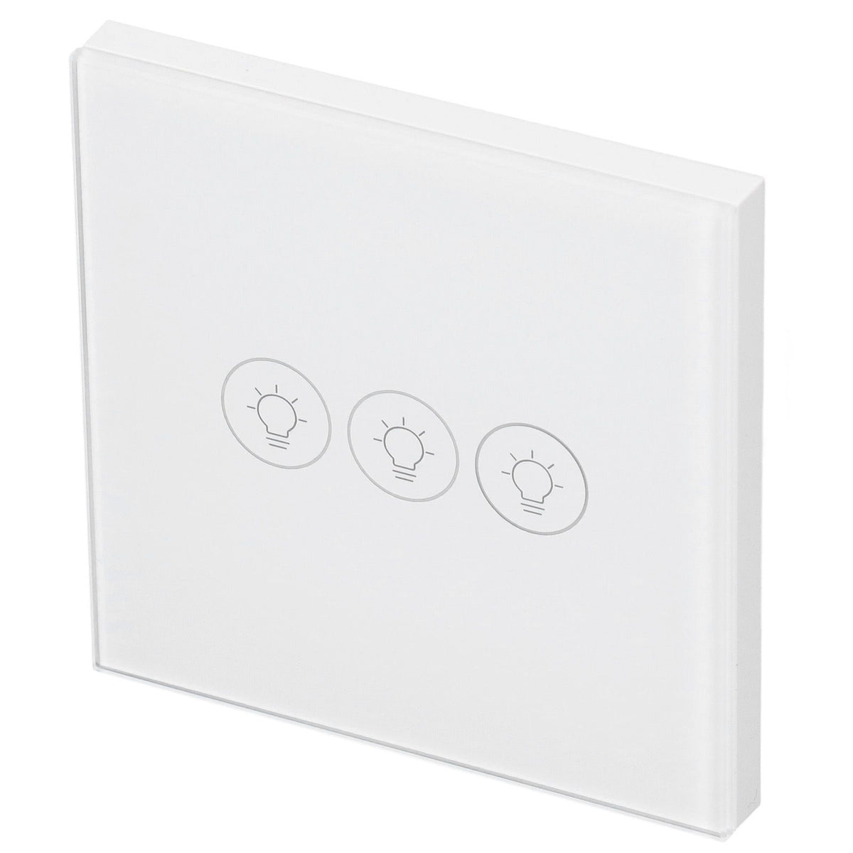 WiFi Touch Light Switch Voice Control Dimmable Smart Wall Touch Switch with Timer for Tuya 90‑250V