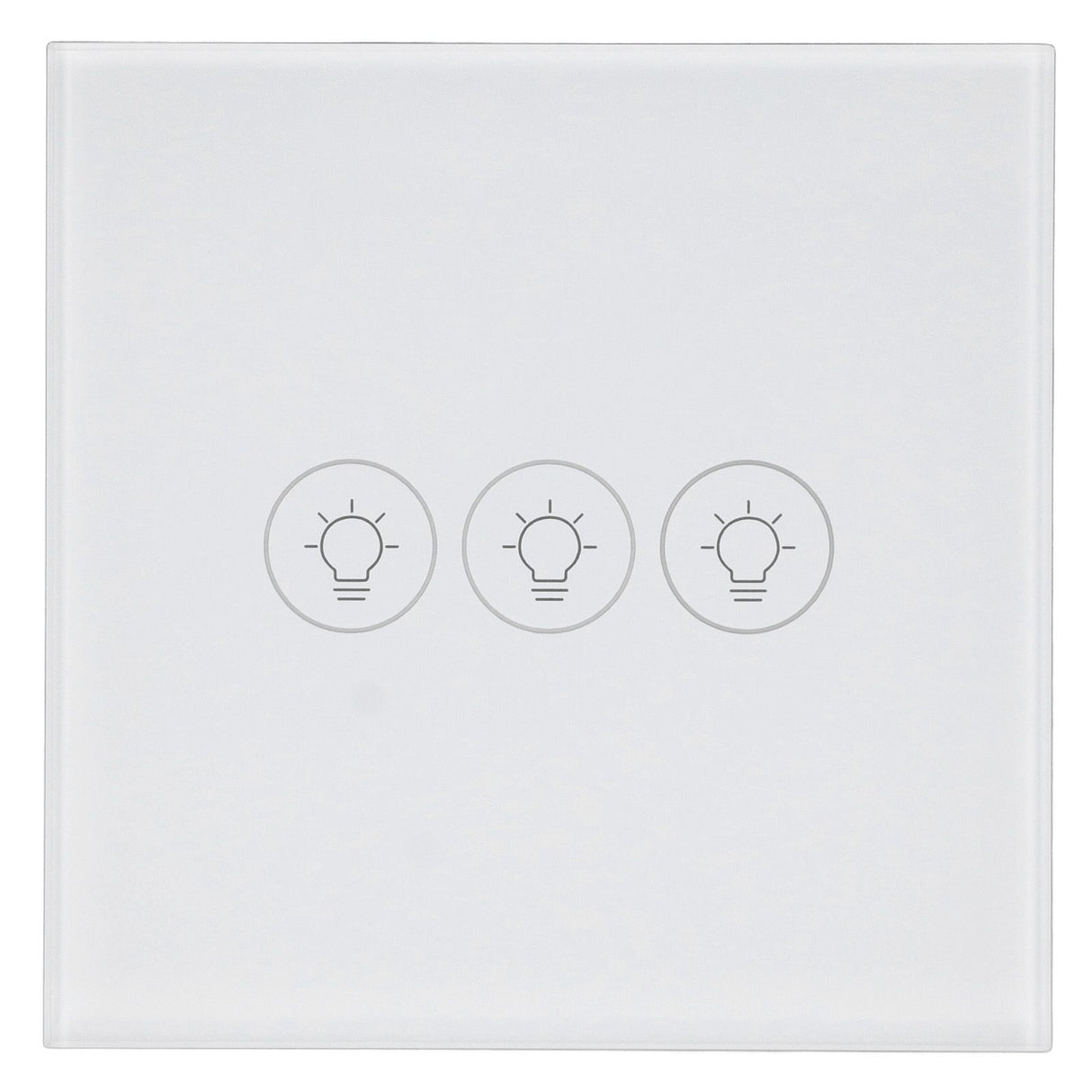 WiFi Touch Light Switch Voice Control Dimmable Smart Wall Touch Switch with Timer for Tuya 90‑250V