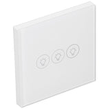 WiFi Touch Light Switch Voice Control Dimmable Smart Wall Touch Switch with Timer for Tuya 90‑250V - Close-Up Angle