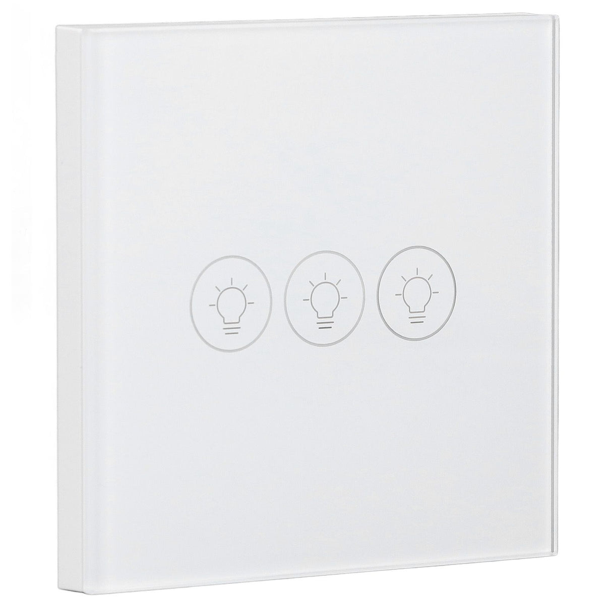 WiFi Touch Light Switch Voice Control Dimmable Smart Wall Touch Switch with Timer for Tuya 90‑250V