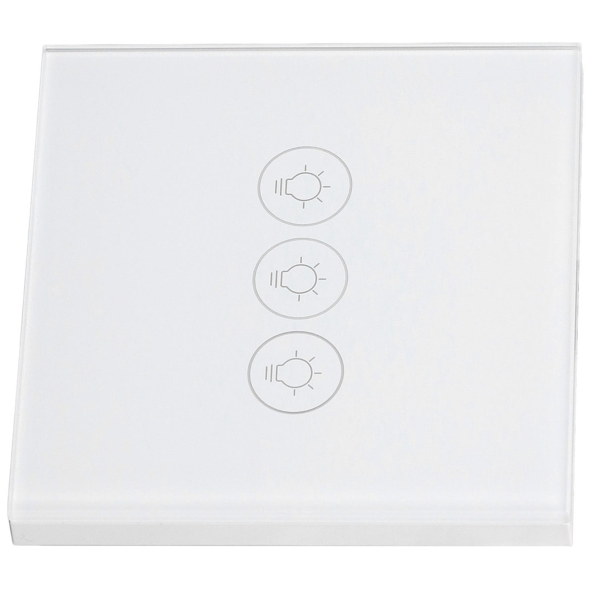 WiFi Touch Light Switch Voice Control Dimmable Smart Wall Touch Switch with Timer for Tuya 90‑250V