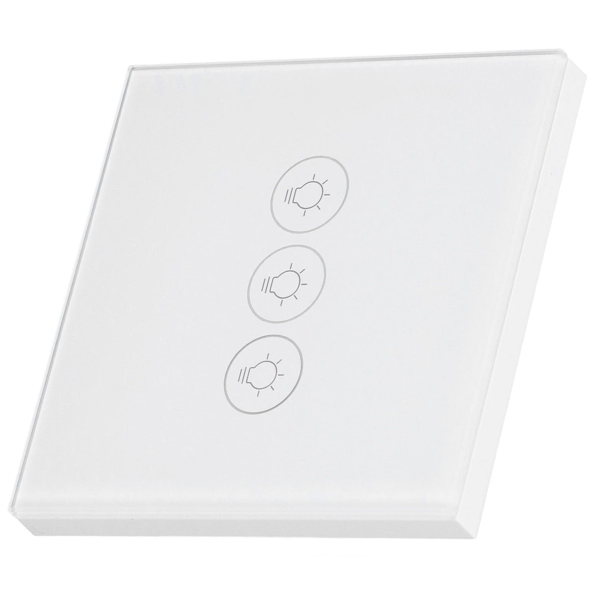 WiFi Touch Light Switch Voice Control Dimmable Smart Wall Touch Switch with Timer for Tuya 90‑250V