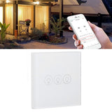 WiFi Touch Light Switch Voice Control Dimmable Smart Wall Touch Switch with Timer for Tuya 90‑250V