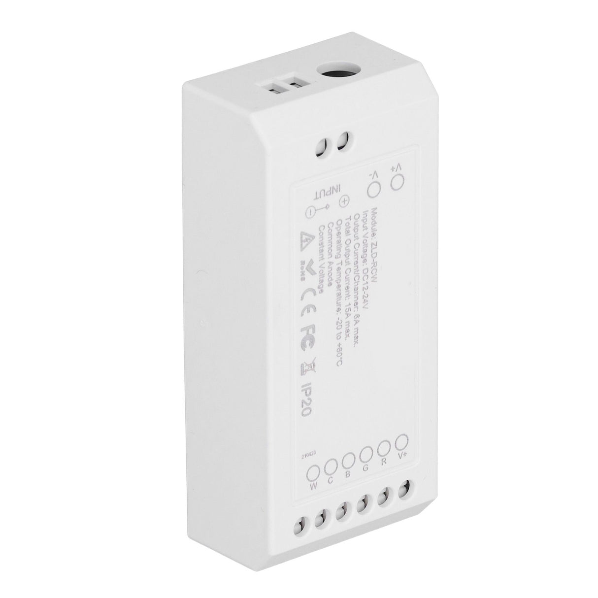 For Zigbee LED Driver Smart Home LED Strip Controller RGB+CW Light Strip Controller with App DC12~24V