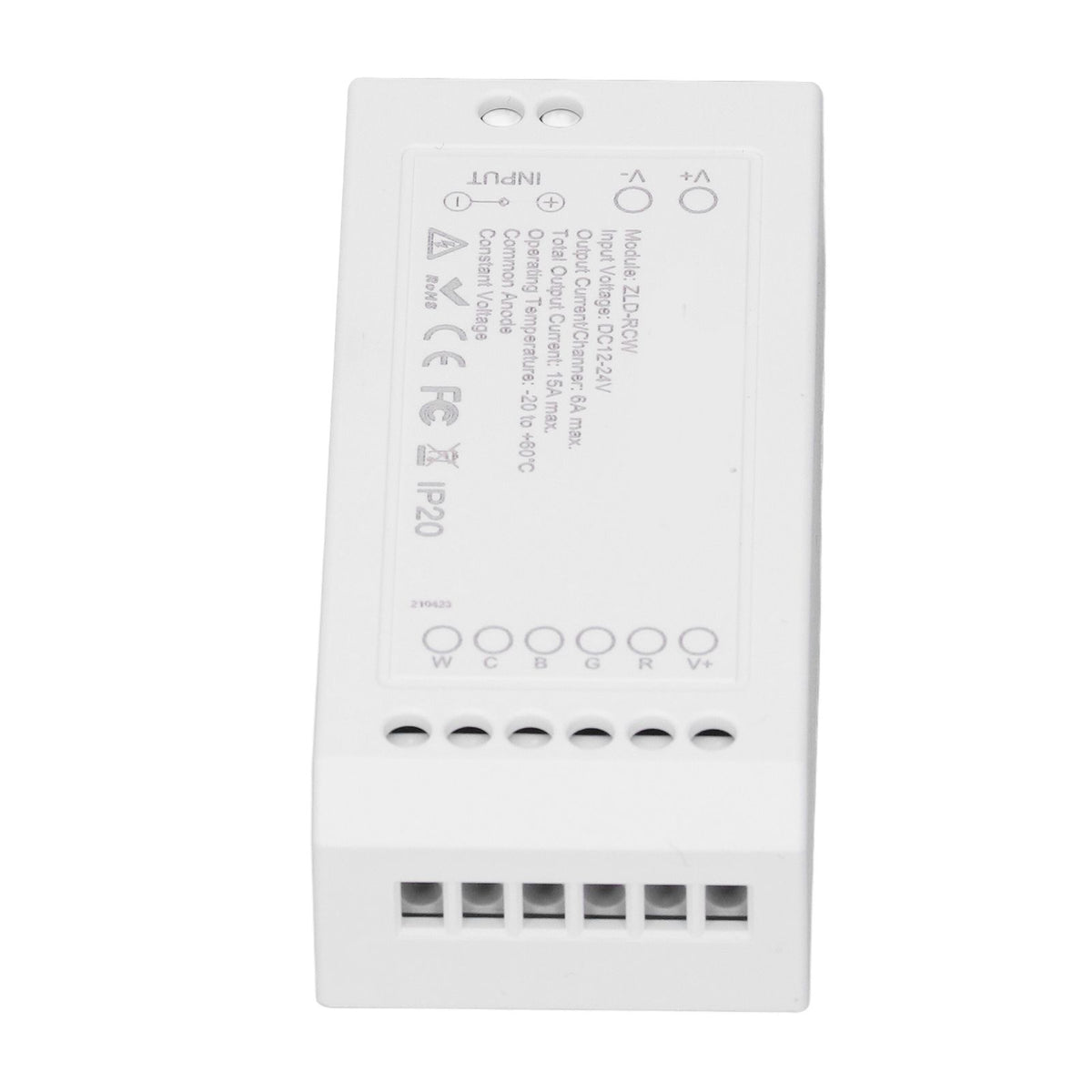 For Zigbee LED Driver Smart Home LED Strip Controller RGB+CW Light Strip Controller with App DC12~24V