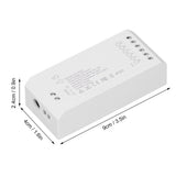 For Zigbee LED Driver Smart Home LED Strip Controller RGB+CW Light Strip Controller with App DC12~24V