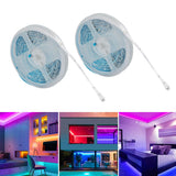 LED RGB Strip Light 5V Button Control Tape Light Color Changing USB Powered Strip Light For Bedroom20m / 65.6ft
