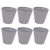 6 Pcs Cloth Lamp Shade Good Light Transmission E14 Candle Bulb Lamp Cover Classic Fabric Lampshade for Bedroom