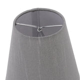 6 Pcs Cloth Lamp Shade Good Light Transmission E14 Candle Bulb Lamp Cover Classic Fabric Lampshade for Bedroom