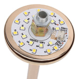 Feather Table Lamp Touch Switch USB Ostrich Feather Lamp 3 Color Dimming Desk Lamp with Gold Metal Base 30pcs Feather