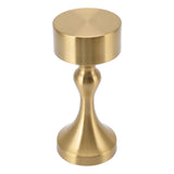 LED Table Lamp Rechargeable Battery Gold High Brightness Electroplating Drawing Process Impact Resistance Night Light B744