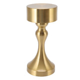 LED Table Lamp Rechargeable Battery Gold High Brightness Electroplating Drawing Process Impact Resistance Night Light B744