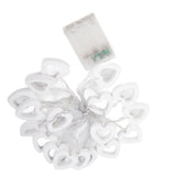 LED String Lights Heart Shaped Fairy String Lights Battery Powered for Garden Holiday Wedding Birthday Party 3 Meter 20LED