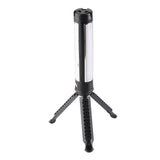Work Light Three Sides Foldable LED with Tripod USB Charging Camping Lamp for Outdoor Shooting - 45-Degree Angle