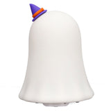 LED Cute Night Lamp Ghost Shaped 7 Colors Light USB Charging Silicone and ABS Bed Light for Kids Bedroom Halloween