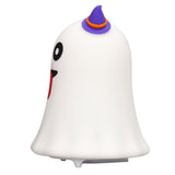 LED Cute Night Lamp Ghost Shaped 7 Colors Light USB Charging Silicone and ABS Bed Light for Kids Bedroom Halloween