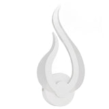LED Wall Light Flame Shaped Simple Design Acrylic Aluminum Alloy Wall Sconce for Study Corridor Bedroom 85‑265V