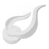 LED Wall Light Flame Shaped Simple Design Acrylic Aluminum Alloy Wall Sconce for Study Corridor Bedroom 85‑265V - Extra Image