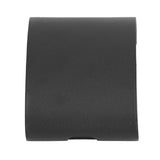 LED Wall Lamp Waterproof Modern Sconce Light Indoor Outdoor Decoration 90‑265V 4W Black Shell Warm Light