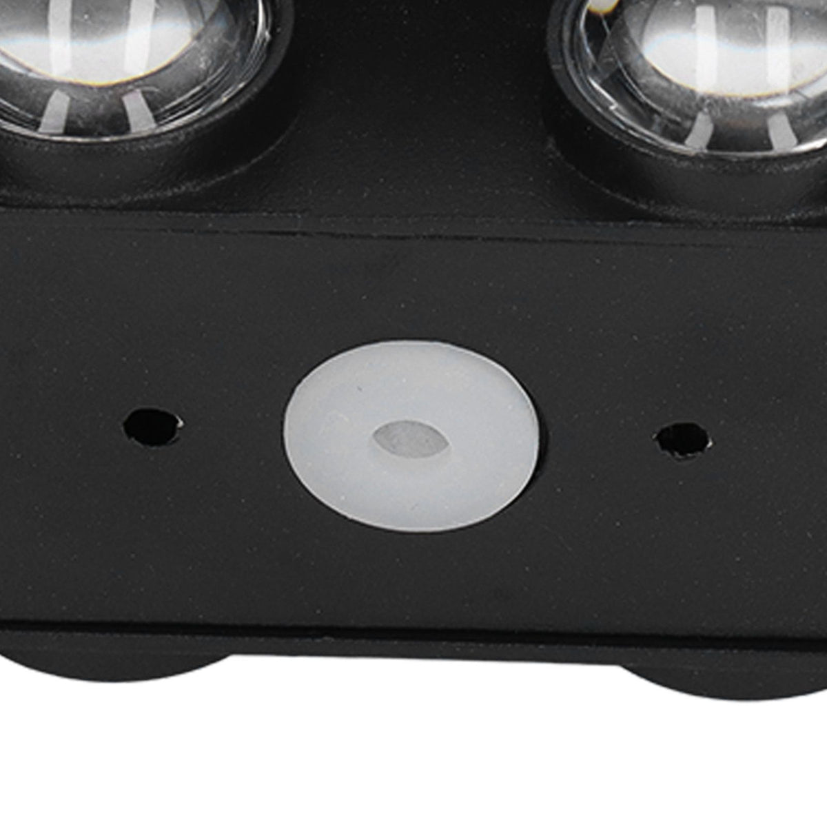 LED Wall Lamp Waterproof Modern Sconce Light Indoor Outdoor Decoration 90‑265V 4W Black Shell Warm Light