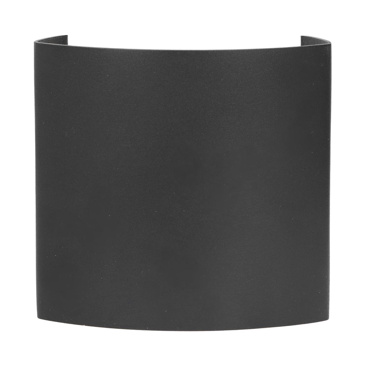 LED Wall Light Waterproof Decorative Aluminum Alloy Black Wall Sconce Lamp for Outdoor 110‑265V White Light