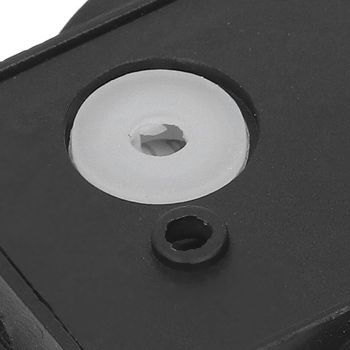 LED Wall Light Waterproof Decorative Aluminum Alloy Black Wall Sconce Lamp for Outdoor 110‑265V White Light