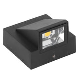 Wall Lamp IP67 Waterproof LED Decorative Light 90‑265V Outdoor Decor for Garden Patio Warm Light