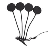 60W 4 Head LED Plant Growing Lights USB Power Supply Clip On Grow Lamp with 5 Dimmable Light Modes for Indoor Plants