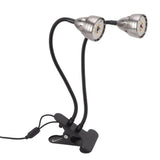 LED Plant Grow Lights Double Head Succulents Grow Fill Light USB Powered Growing Lamp with Clip