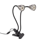 LED Plant Grow Lights Double Head Succulents Grow Fill Light USB Powered Growing Lamp with Clip