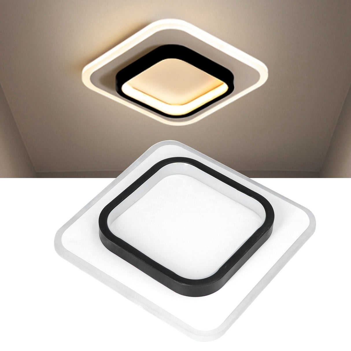 LED Ceiling Light Innovative Aisle Light Indoor Corridor Balcony Ceiling Lamp White 85‑265V Warm Light